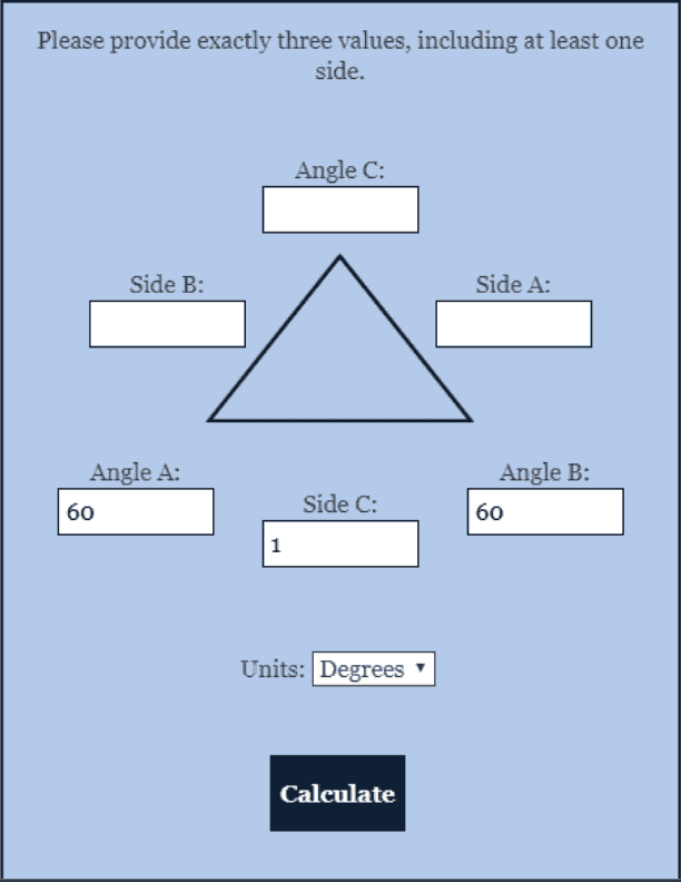 Triangle Calculator Polygon Calculator